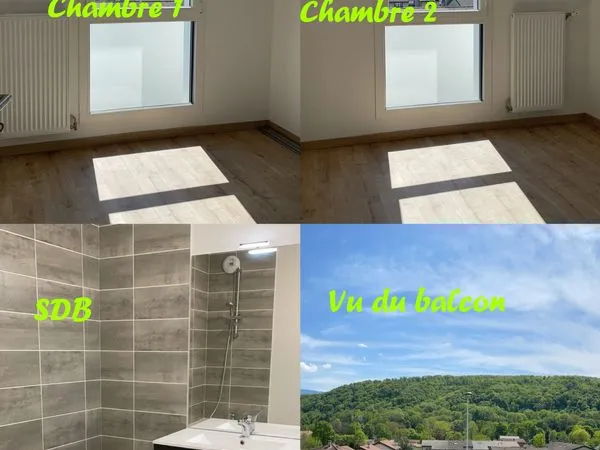 Appartement T3 Echirolles, La Frange Verte