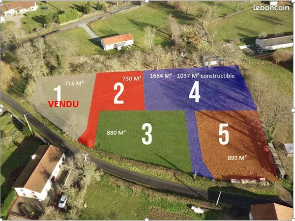 Terrain a vendre