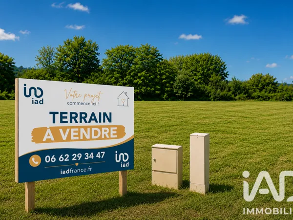 Vente Terrain à bâtir 498 m²