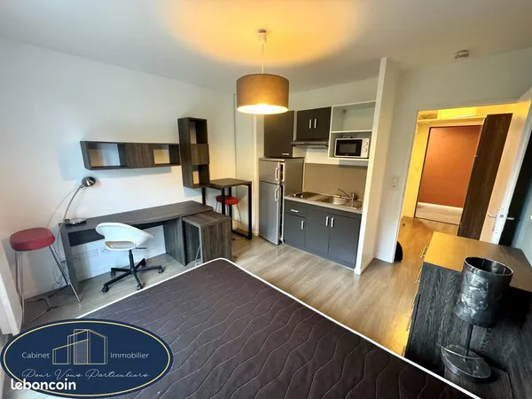 Studio 1 pièce 22 m²