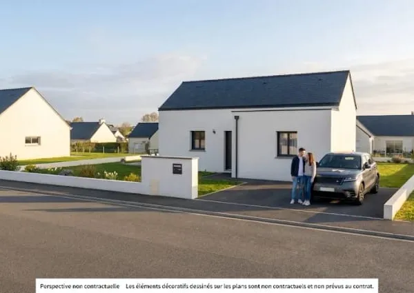 Maison neuve 3 pièces 50 m²
