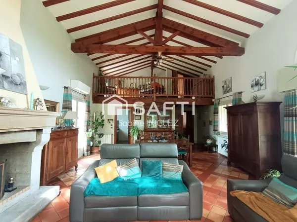 MAISON 172 m² A LA CAMPAGNE, PISCINE, GRAND TERRAIN