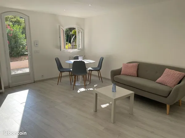 Rez-de-jardin de 57 m² dans villa, chemin Saint Julien à Biot