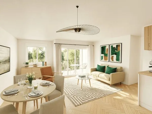 Appartement 3 pièces 62 m²