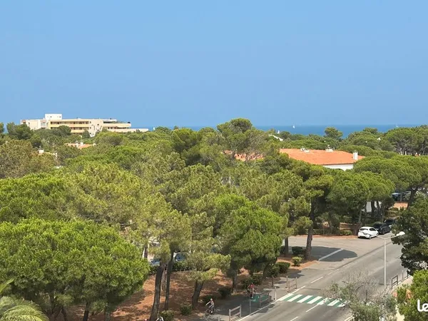 Appt. Argelès-Plage - vue mer - T1 / 36 m²
