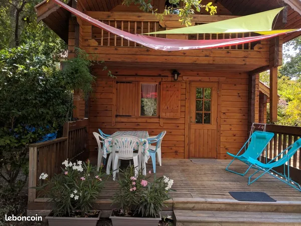 Chalet meuble deux chambres