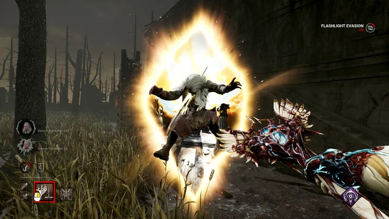 Dead by Daylight : les trois compétences d'Aurora Stardotter — Bénédiction : Inébranlable ralentit de moitié la régression des générateurs