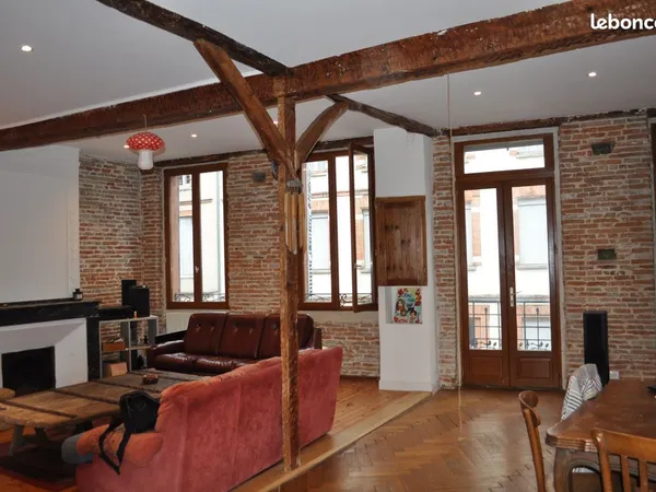 Vente appartement ancien de caractère centre Toulouse