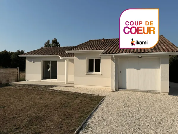 Maison de plain-pied 4 pièces 99 m²
