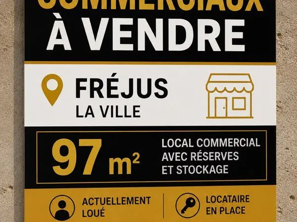 Murs commerciaux à vendre