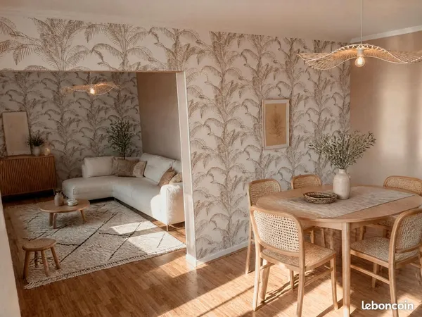 T3/T4 lumineux de 72 m² - Rénové -Dernier étage -vue panoramique - Besançon