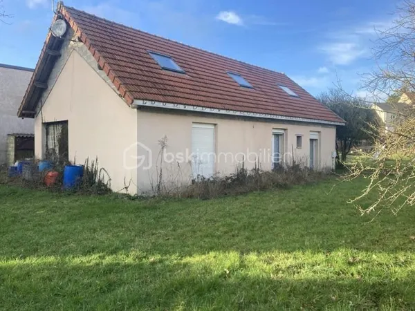 MAISON 115 m² - 4 CHAMBRES - TERRAIN À BÂTIR - FORT POTENTIEL - SAINT-QUENTIN