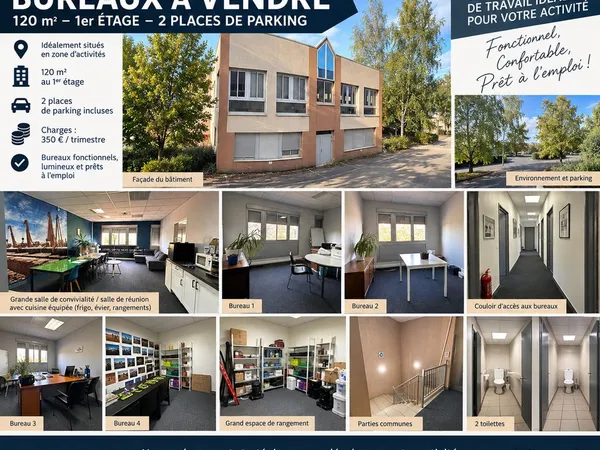 Bureaux 120 m2