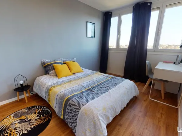 Chambre 4 pièces 71 m²
