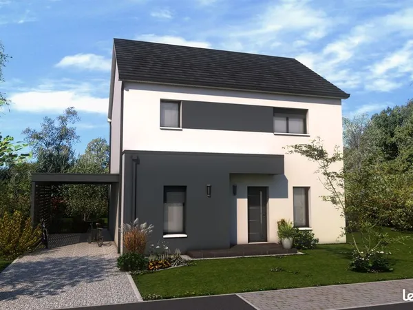 Projet de construction d'une maison 119.4 m² avec terrain à GROSSOEUVRE (27)
