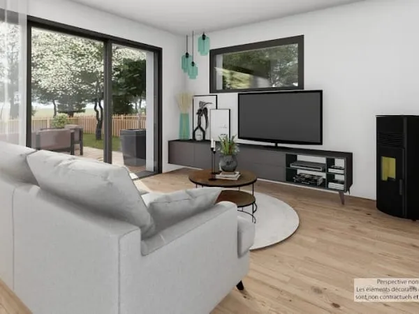 Maison neuve 3 pièces 59 m²