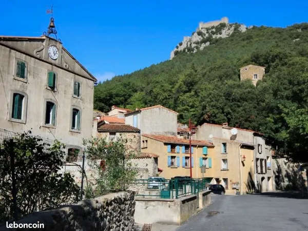 Maison de village en pierre à rénover - Puilaurens (11140)