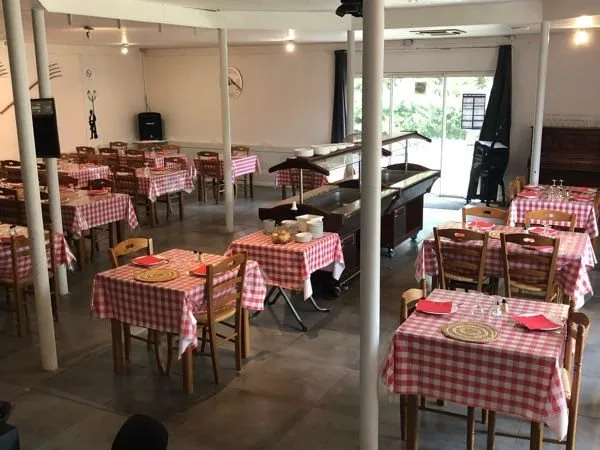 Murs et fond restaurant