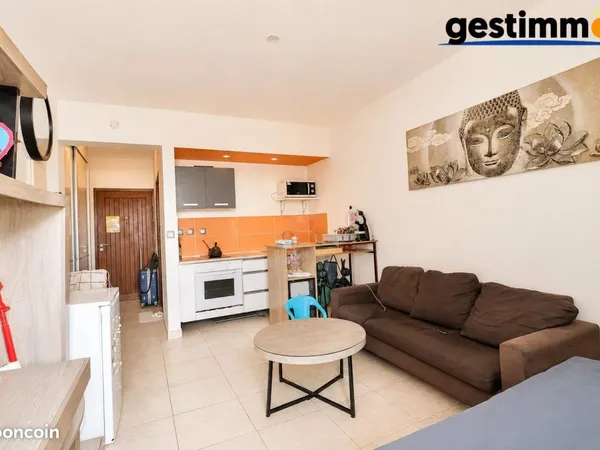 Appartement 1 pièce 22 m²