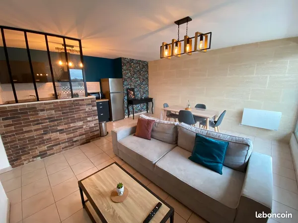 Appartement 2 pièces meublé