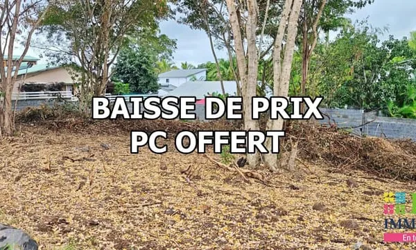 Nouveau Prix / beau terrain constructible sur secteur recherché de L'ENTRE-DEUX