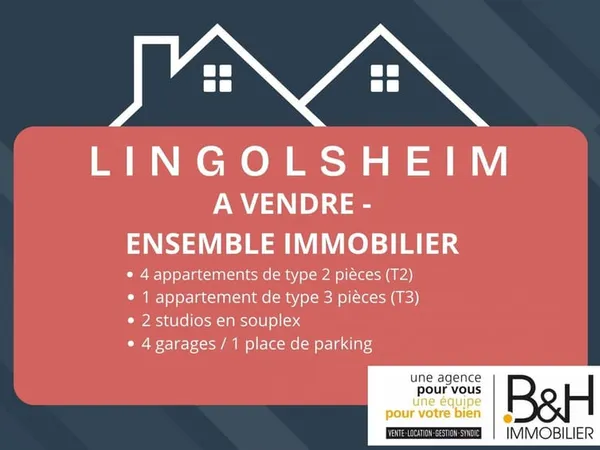 LINGOLSHEIM - ENSEMBLE IMMOBILIER