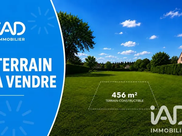 Terrain 456 m²