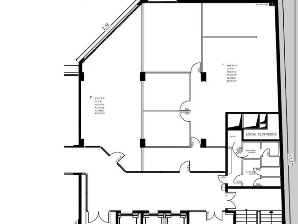Bureaux 225 m²
