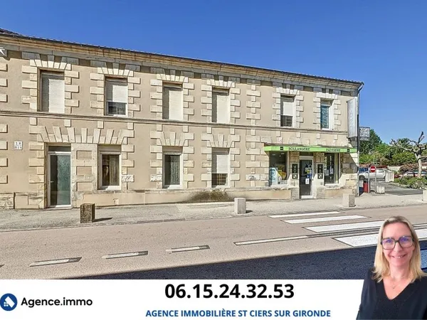 Ensemble immobilier Maison + local commercial + dépendances