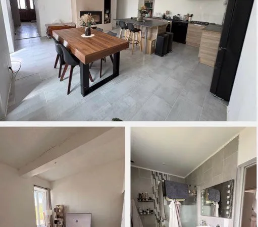 Maison de campagne 103 m² - Terrain 1 126 m² - Dépendances & grand hangar - Monts-sur-Guesnes