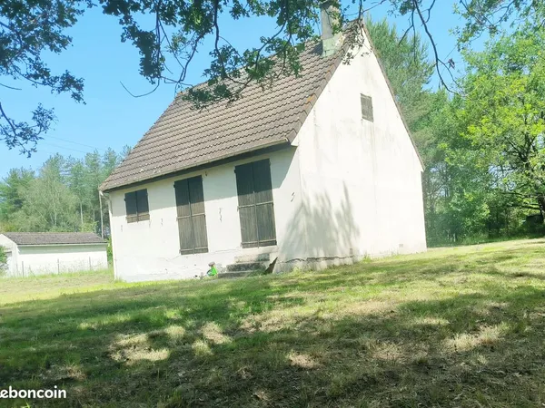 Maison de campagne - loiret - terrain 3000 m2 dans la forêt