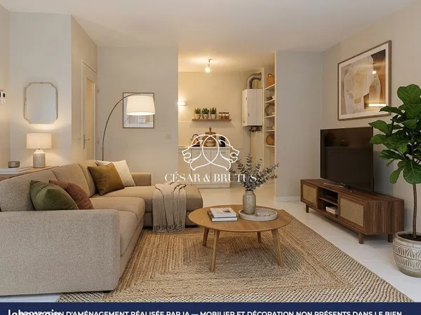 Appartement 3 pièces 62 m²