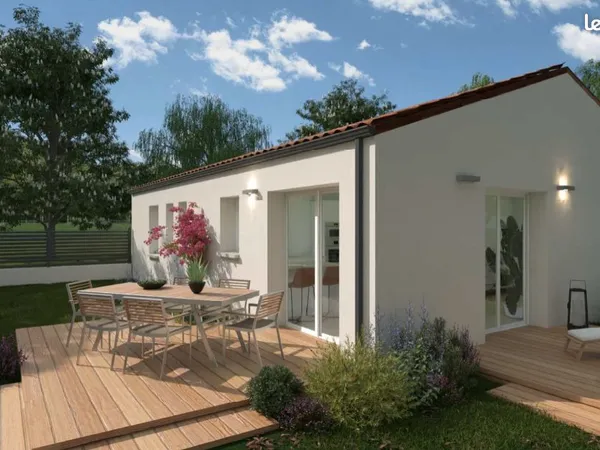Projet de construction d'une maison 64.45 m² avec terrain à CHALLANS (85)
