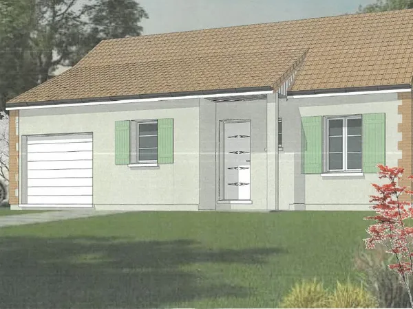Terrain + maison 66 m²