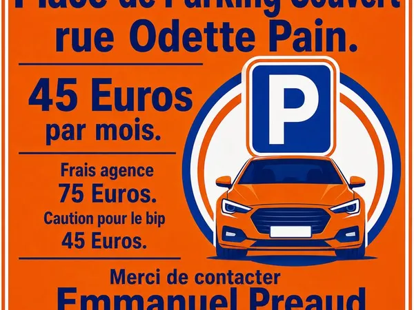 Place Parking Couvert Bondy Nord