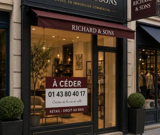 Commerce 34 m²