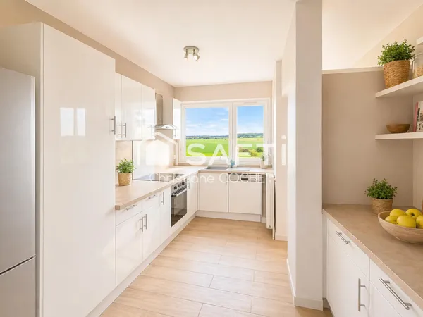 Grand appartement tout confort au sud de l'Almont avec une belle cave