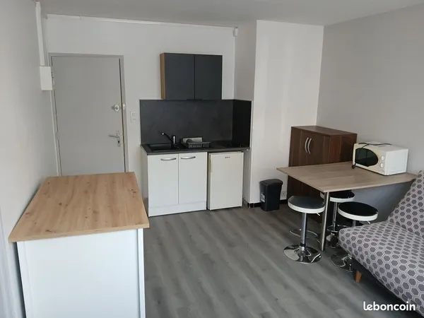 Studio meublé tout compris et tout confort à louer à Belfort idéalement situé