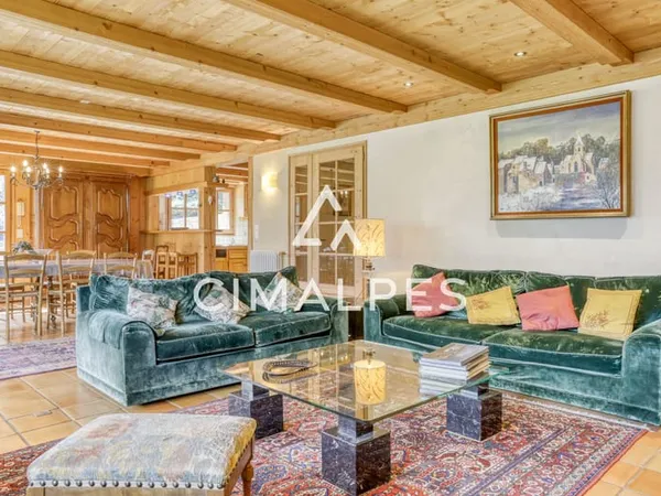 Chalet authentique - 6 chambres - Vues dégagées Mont-Blanc