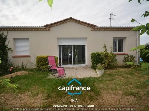 Maison de plain-pied 4 pièces 80 m²