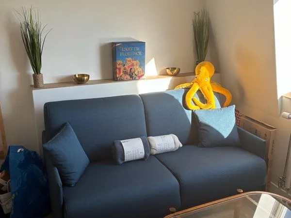 P Cabourg — 2 pièces rénové, sauna privé, résidence en front de mer