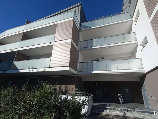 T2 Récent à GIÈRES (proche GRENOBLE) - 41 m² - BALCON 11 m² - VUE MONTAGNE SANS VIS-A-VIS