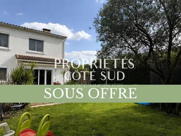 Maison 110 m2 avec 4 chambres sur un terrain 380 m2- Propriétés côté sud