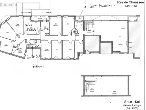 Local commercial/bureaux 275m2
