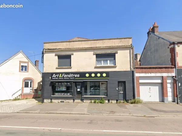 Local commercial + appartement