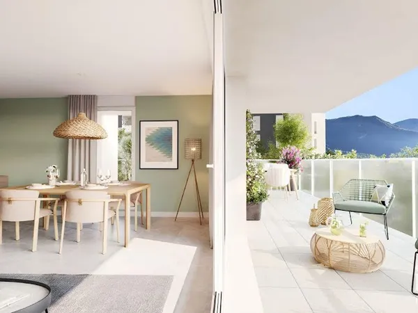 Appartement 3 pièces 62 m²
