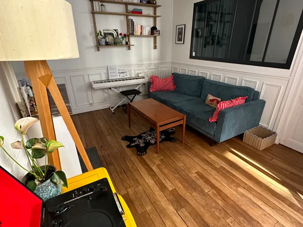 Loue appartement 39m² Paris 18ème du 2 août au 1er septembre
