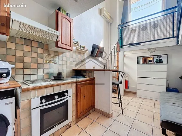 Duplex 2 pièces 20 m²