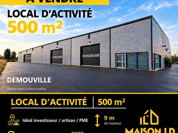 Local d'activité 500 m²
