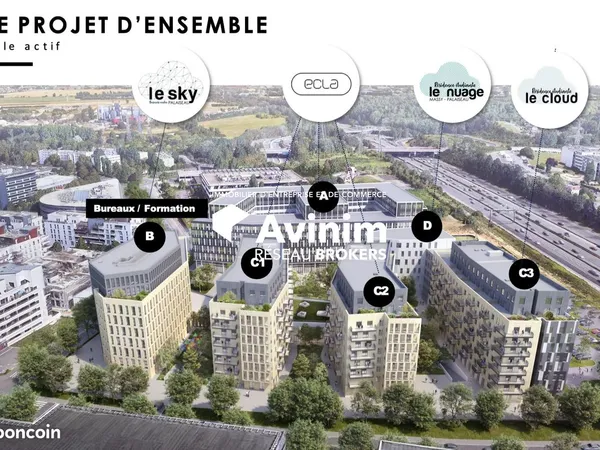 Bureaux 350 m² Palaiseau